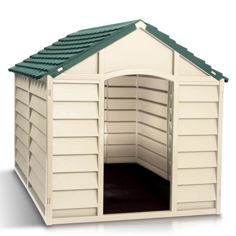 Augie Plastic Portable Dog House